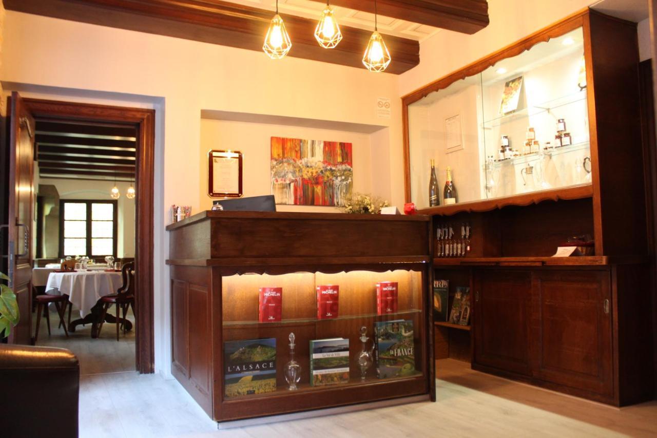 Hotel Le Sarment Mittelbergheim Buitenkant foto